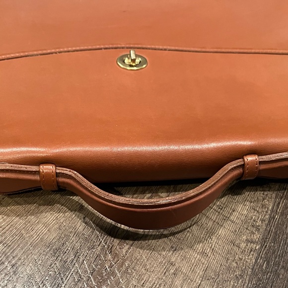 Vintage COACH Leather Briefcase - Picture 11 of 15